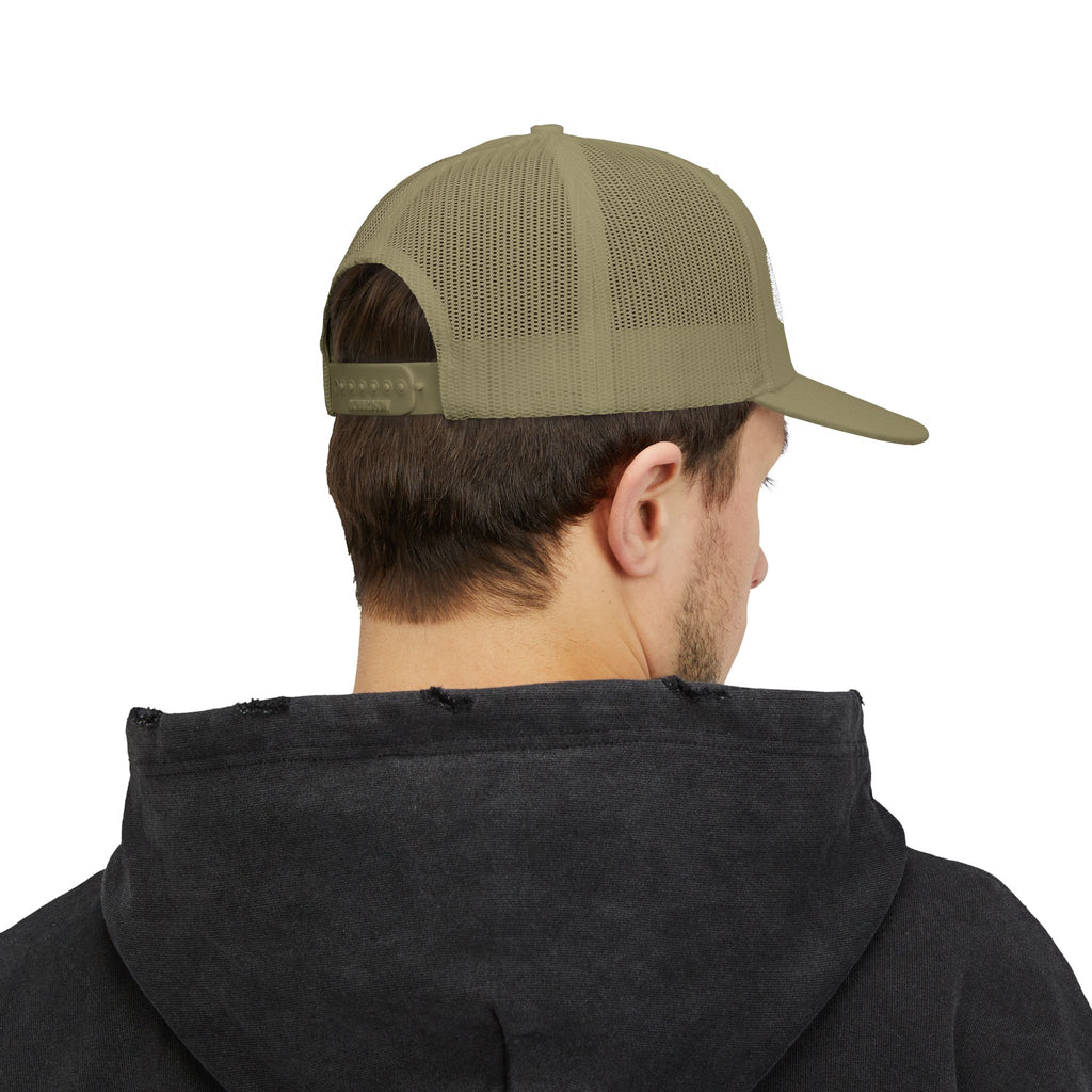 Golf Trucker Cap - Bold Embroidered 'GOLF' Snapback Hat