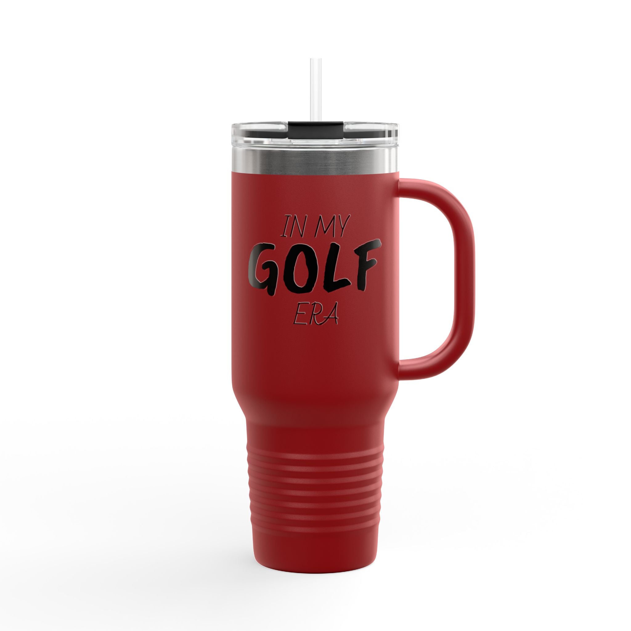 40oz Insulated Travel Mug - "In My Golf Era" Stainless Steel Tumbler for Golfers