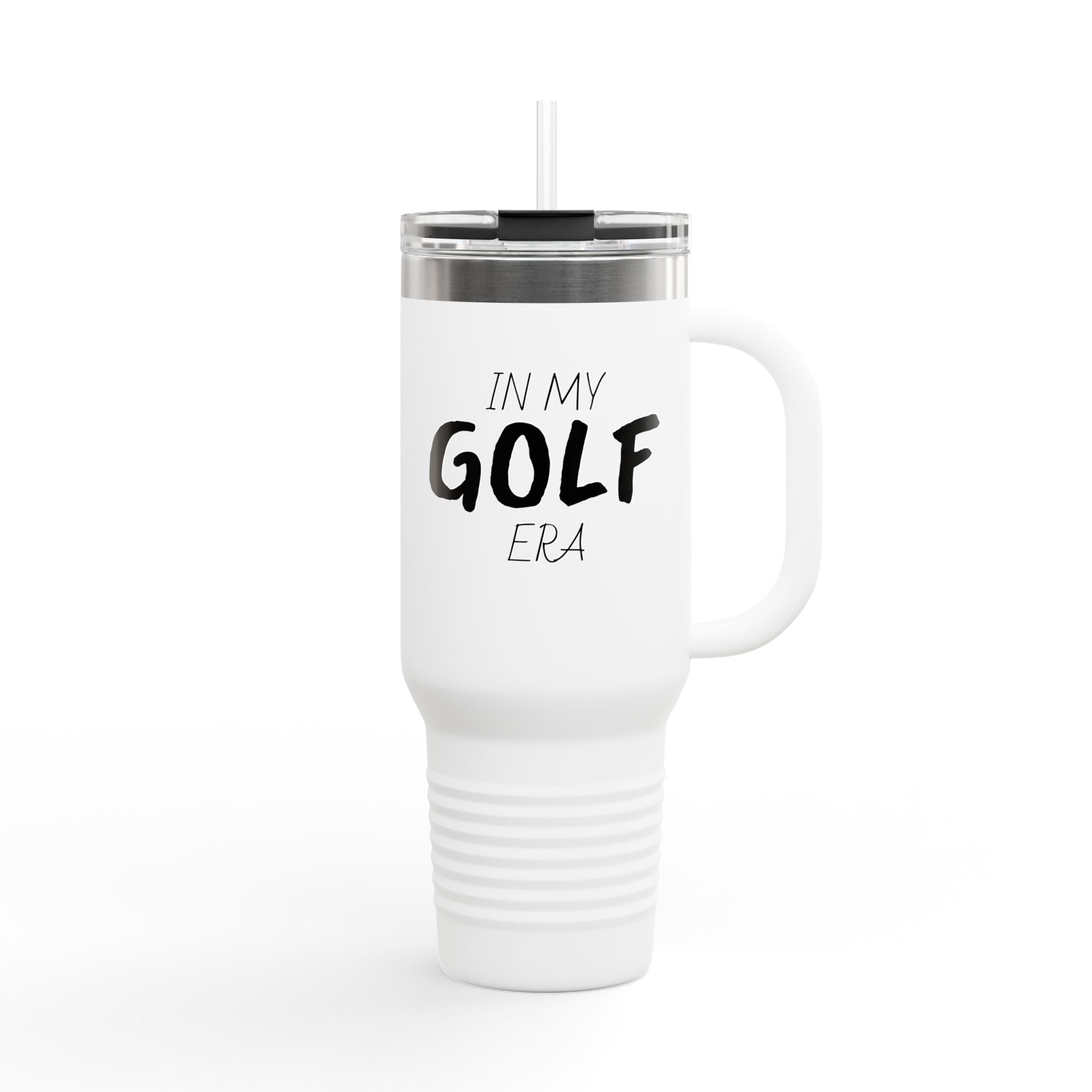 40oz Insulated Travel Mug - "In My Golf Era" Stainless Steel Tumbler for Golfers
